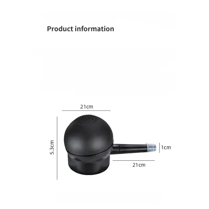 Outil de pompe applicateur de pulvérisation de buse et poudres de fibres de construction de cheveux