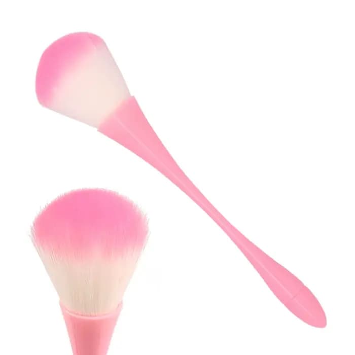 1 pinceau cosmétique, pinceau à poudre libre, pinceau illuminateur surdimensionné, pinceau à blush,
