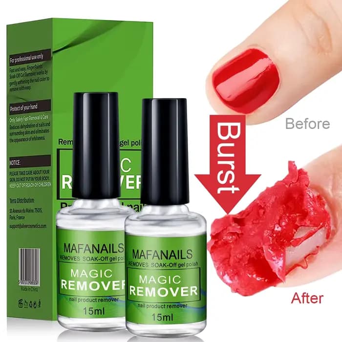 Dissolvant de vernis à ongles professionnel non irritant, dissolvant de gel, dissolvant de vernis à