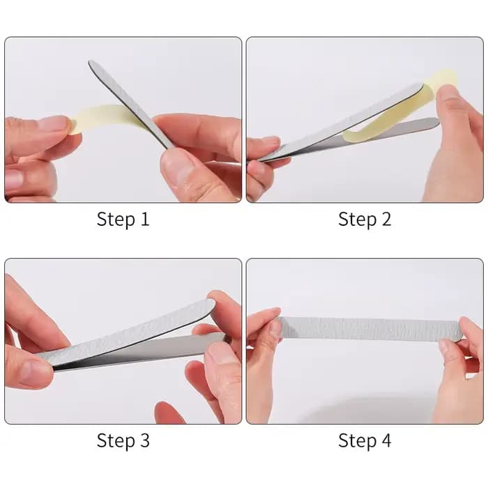 Remplacement de lime à ongles 100 à 180 outils Limas professionnels pour manucure Lime 240 papier de
