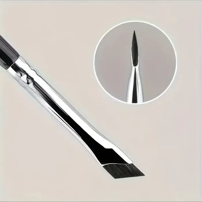 Karsyngirl – brosse à Eyeliner à lame améliorée, brosse à sourcils plate Ultra fine à Angle fin sous