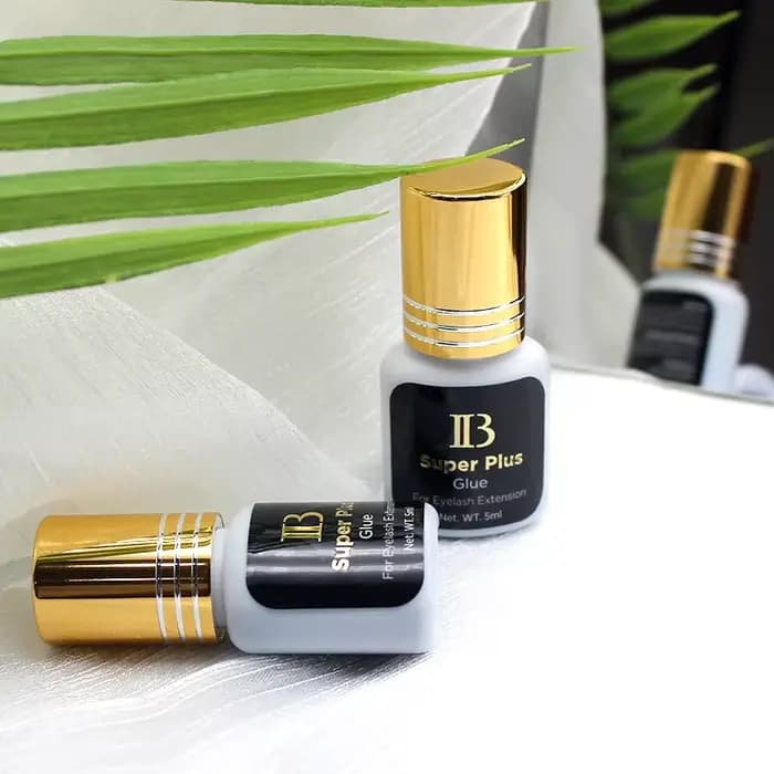10 bouteilles IB IBeauty Super Plus colle pour Extensions de cils 5ml corée capuchon doré faux cils