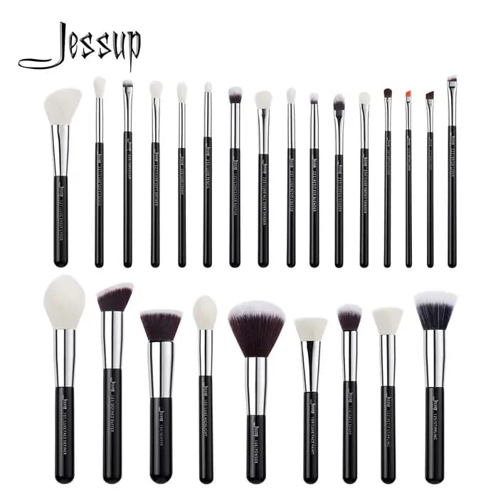 Jessup pinceaux de maquillage ensemble fond de teint poudre professionnel maquillage brosse Contour