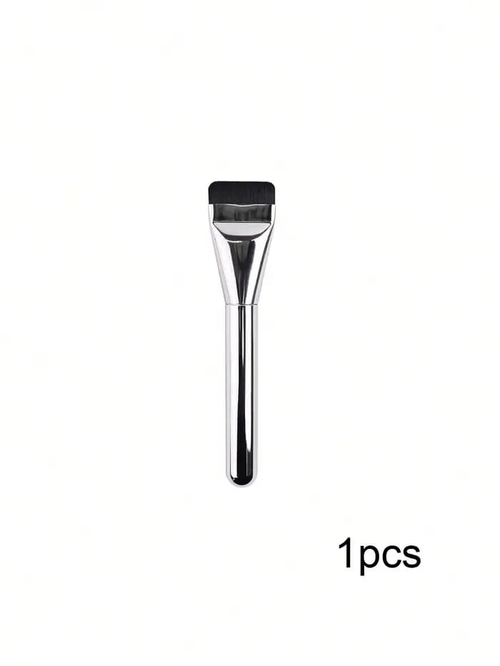 Pinceau de fond de teint, tête plate, pinceau de fond de teint liquide Ultra-fin sans trace, pinceau