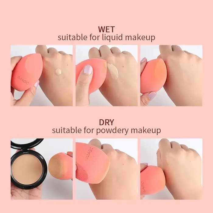 IMAGIC maquillage éponge bouffée cosmétique professionnel bouffée pour fond de teint beauté cosmétiq