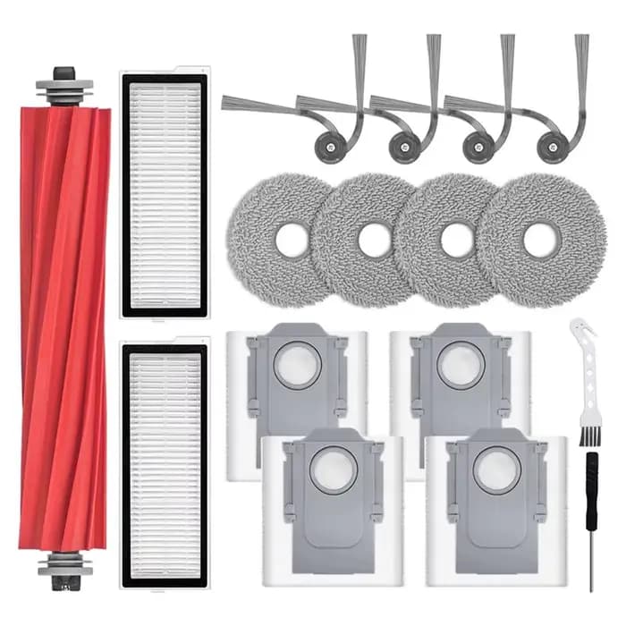 Kit d'accessoires A21F-Qrevo S Pro pour aspirateur robot Roborock QX Revo Plus, QV 35A(S), Qrevo S P