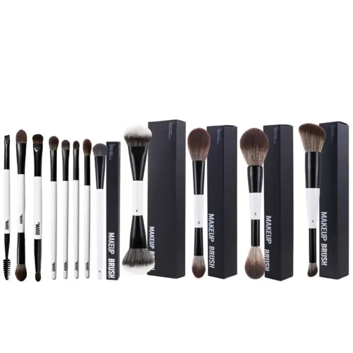 Ensemble complet de pinceaux de maquillage MBM, 12 pièces, F1 Blush Contour F2 F3 F4 F5 E3 E4 E5 E6