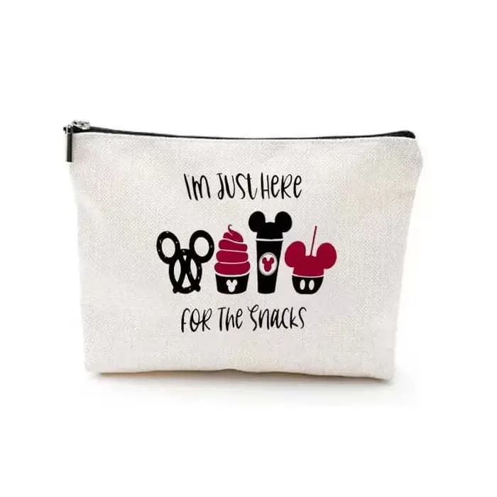 Disney-Trousse de maquillage étanche pour voyage, trousse de maquillage amusante, trousse de toilett