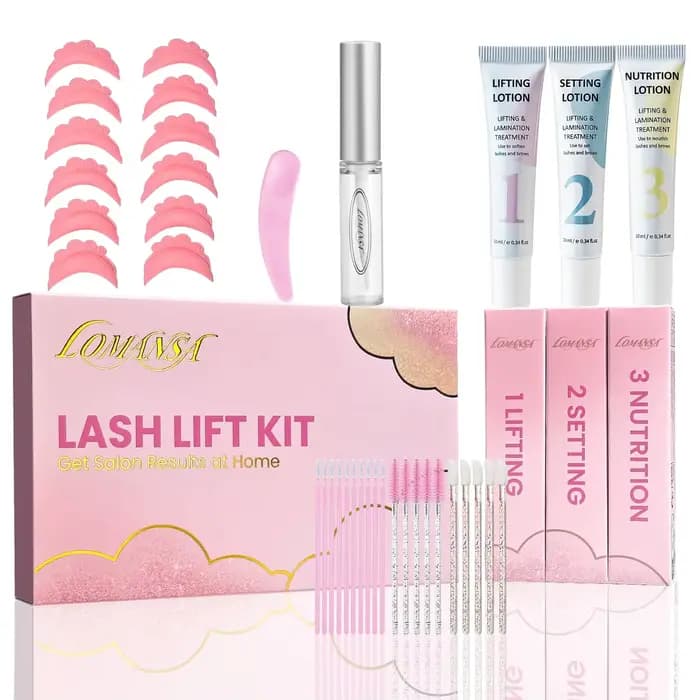Lomansa nouveau Kit de stratification des sourcils pour permanente des sourcils, Film alimentaire, N