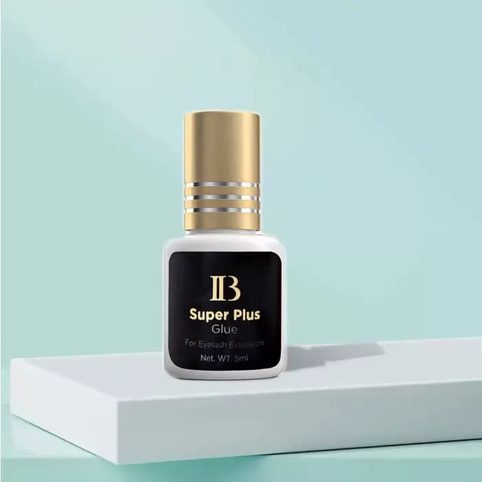 10 bouteilles IB IBeauty Super Plus colle pour Extensions de cils 5ml corée capuchon doré faux cils