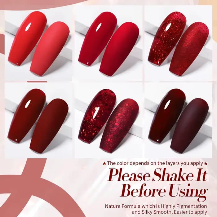 BORN PRETTY 130 couleurs Vernis à ongles Gel 10ml Vernis Semi Permanent Nail Art manucure tremper LE