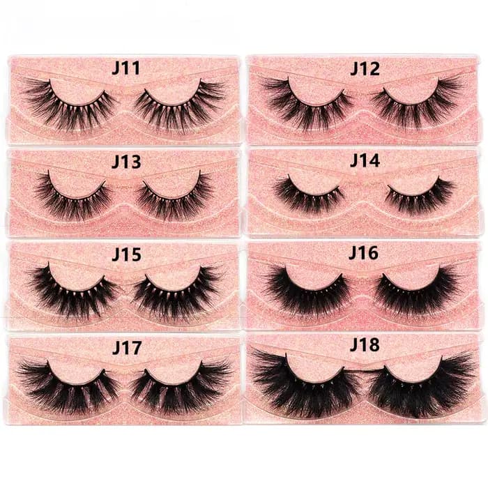 FOXESJI-Faux cils de vison 3D, extension de cils doux, ensemble de maquillage, contaminants croisés,