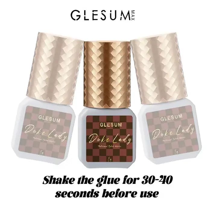 Glesum – colle sèche Duke Lady 0.5s, nouveau Style, Super qualité, sans Latex et faible irritation,