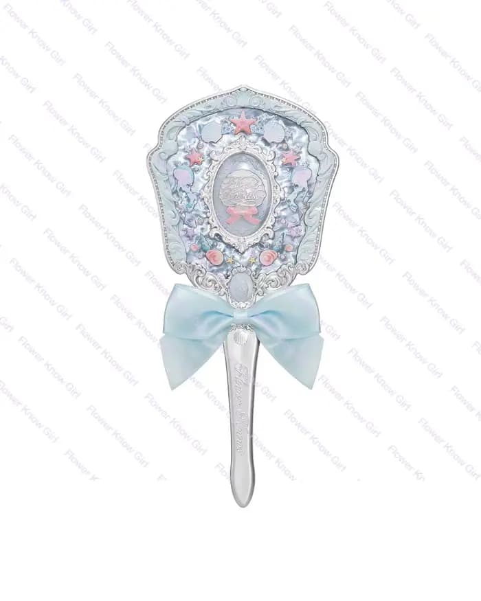 Flower Knows – miroir à main cupidon aux fraises, miroirs de maquillage, miroir Vintage