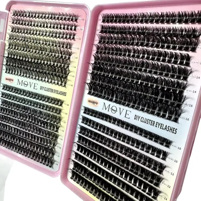 Kit d'Extension de Cils 5D Fluffy Optics, Volume Mixte, Faux Vison, Maquillage, Nouveau, 640