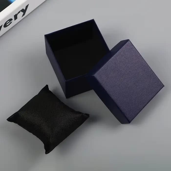 Boîtes à montres pour emballage et présentation, boîtes cadeaux noires, boîtes décoratives en papier