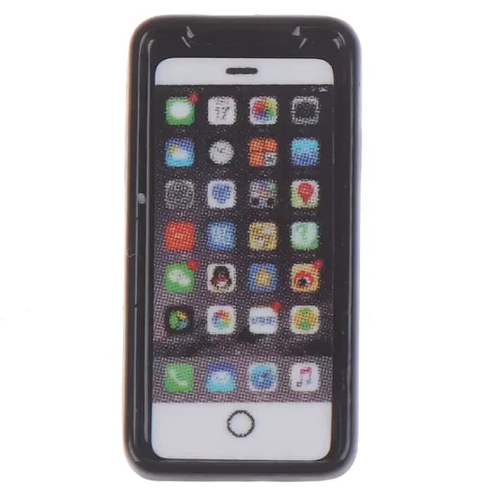 Jouet de simulation de modèle de téléphone portable pour la décoration de la maison de beurre, acces