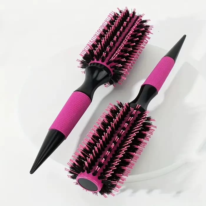 6 pièces/rose tube d'aluminium rouleau peigne ensemble boucle intérieure poire chaude, haute tempéra
