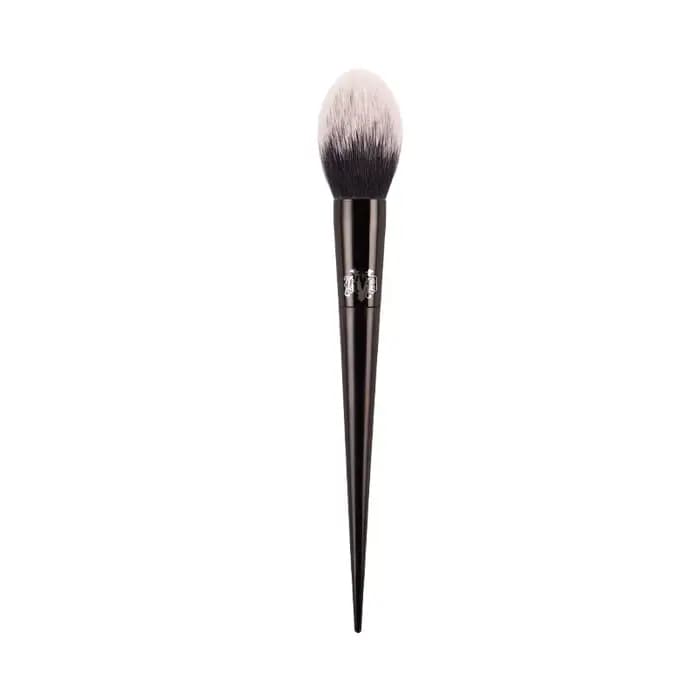 Kat Von D-pinceau de maquillage 20 pinceau à poudre cheveux en fibres douces élégant manche noir pin