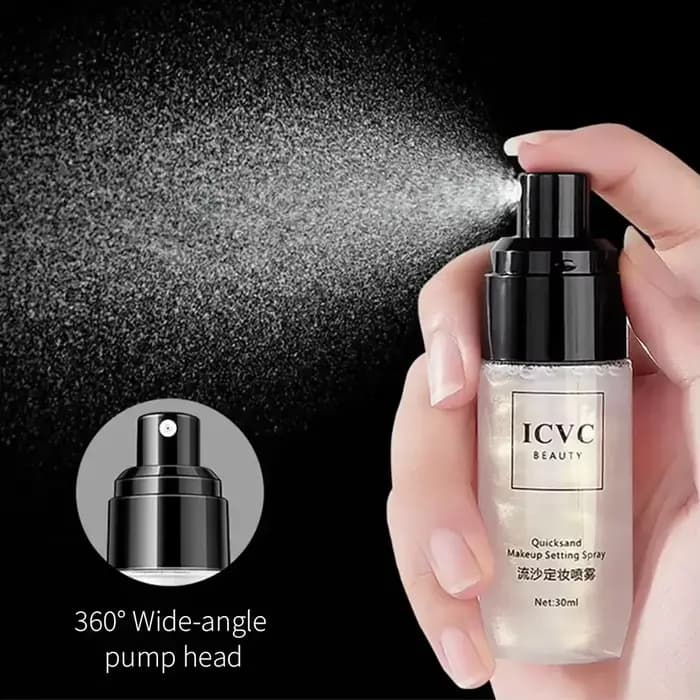 Spray fixateur de maquillage à finition rapide, 30ml, fond de teint hydratant, imperméable, huile du