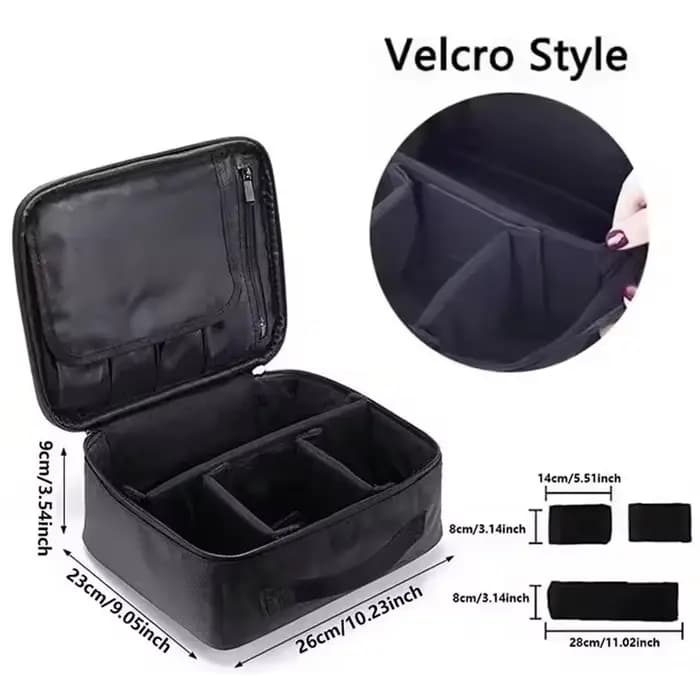 Nouveau Oxford trousse de maquillage pour femmes professionnel grande capacité voyage trousse à cosm