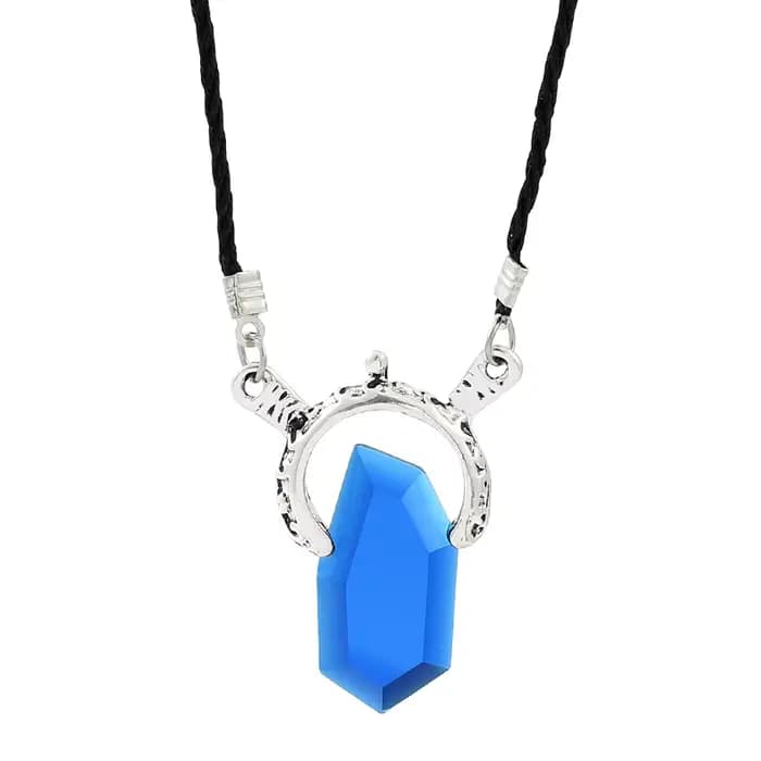 Collier en résine Pierre d'âme de chasseur de démons Devil May Cry, chaîne de pull, accessoire de bi