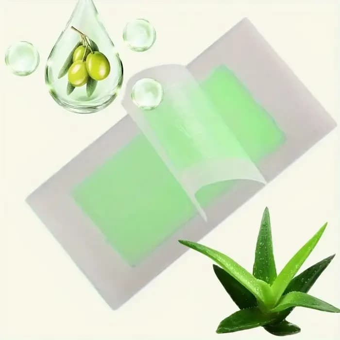 Bâton bandes de cire d'épilation professionnelle pour épilation d'été papier de cire froide Double f
