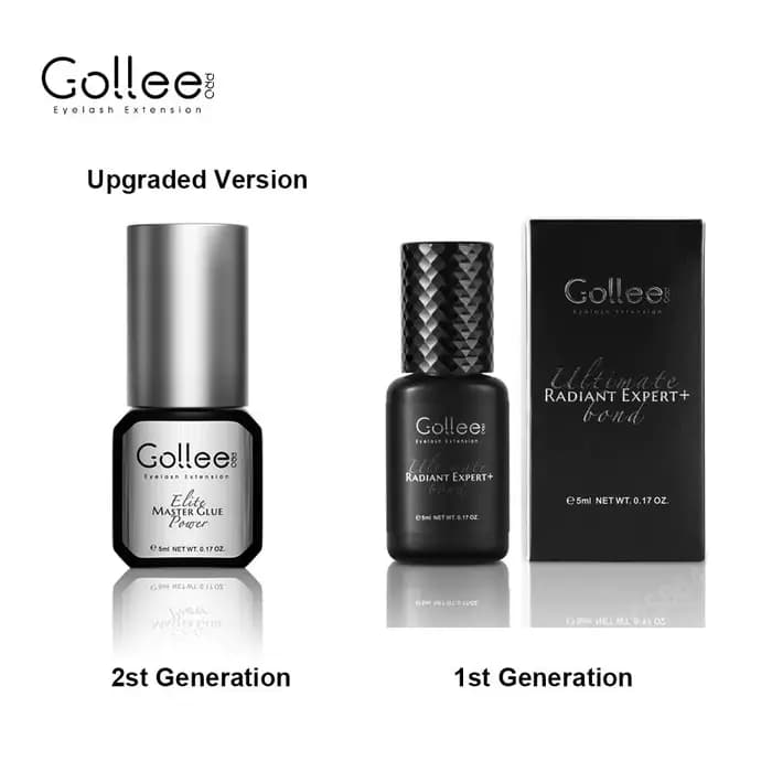 Gollee – colle 0.5s à séchage rapide pour Extension de cils, fournitures adhésives pour faux-cils à