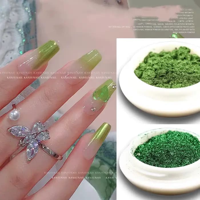 1 pot métallique miroir Chrome poudre à ongles holographique Laser argenté doré ongles frottant pail