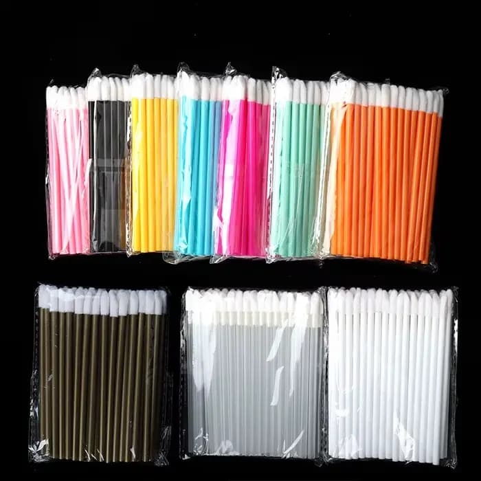 Brosse à lèvres jetable, outils de maquillage, baguettes creuses en Nylon, applicateur de rouge à lè
