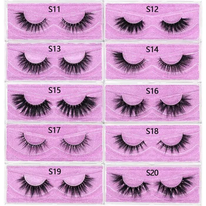 FOXESJI-Faux cils de vison 3D, extension de cils doux, ensemble de maquillage, contaminants croisés,