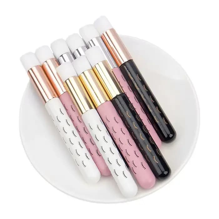 Brosse de nettoyage des cils, shampoing pour Extensions de cils, décoller les pores du nez, dissolva