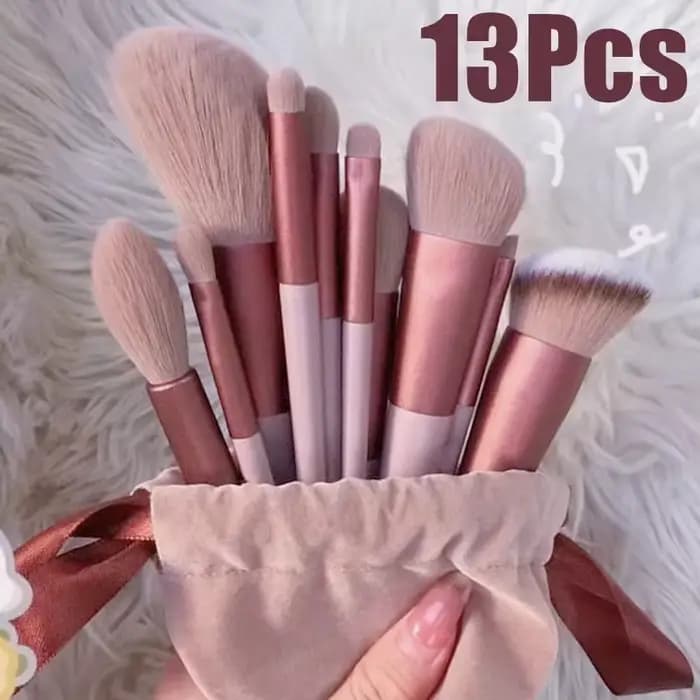 13/15 pièces ensemble de pinceaux de maquillage ombre à paupières fond de teint femmes brosse cosmét