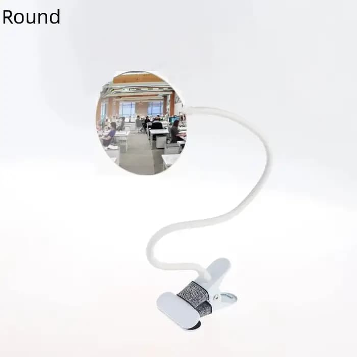 Application de cils sans effort avec 360 ° Miroir HD à pince flexible réglable