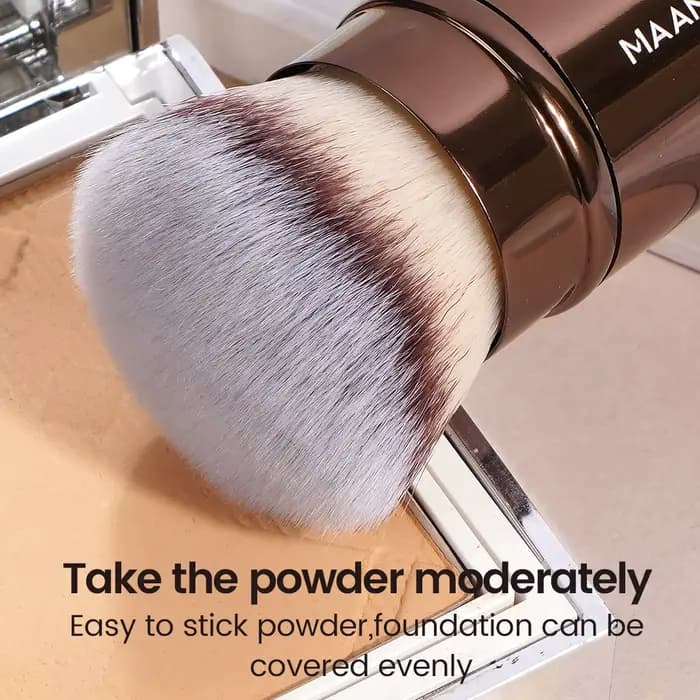 MAANGE-Pinceaux de maquillage à double tête, brosse pour fond de teint, poudre, correcteur, blush, b