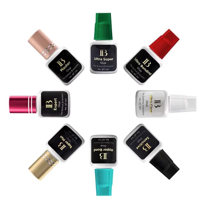 1 bouteille de colle originale IB Super Plus pour Extensions de cils 5ml corée professionnelle IB or