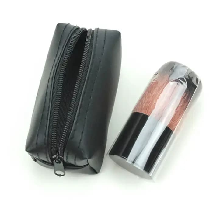 Kabuki brosse Blush bronzant poudre libre fond de teint cheveux synthétiques