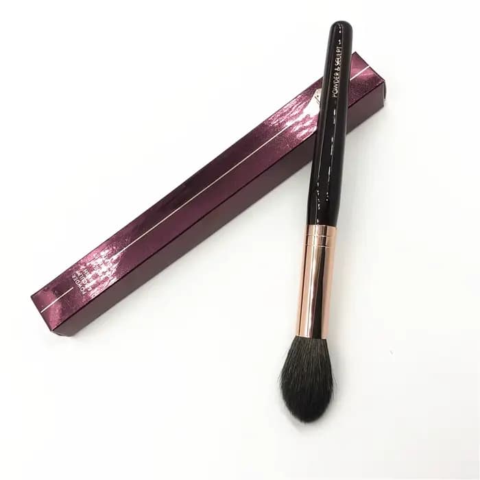 CT – brosse de maquillage en poils d'écureuil et de chèvre