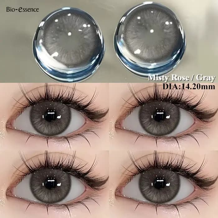 Lentilles de contact vertes bio-essense pour les yeux