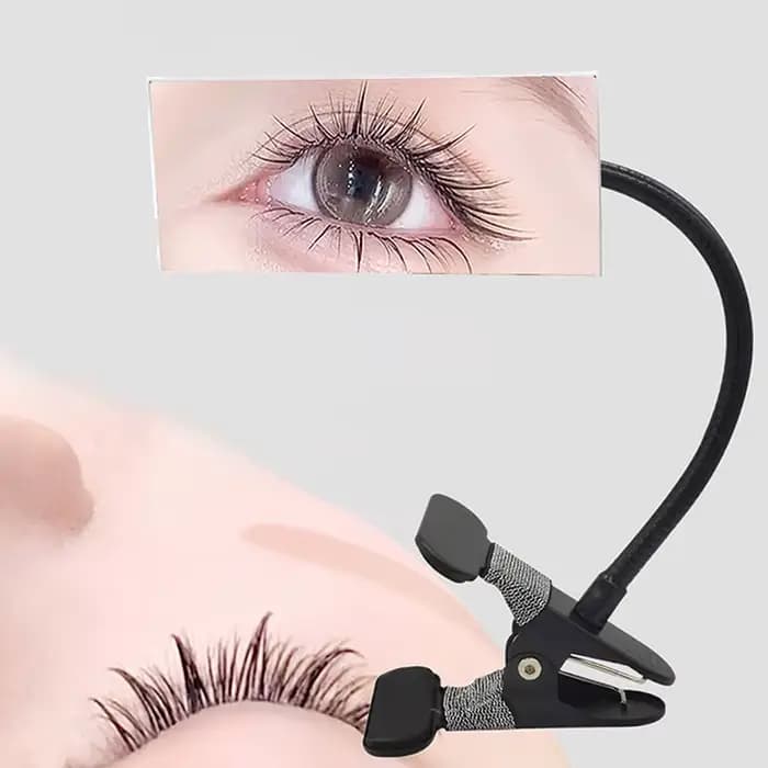 Miroir à clipser Flexible pour Salon de greffage d'extension de cils