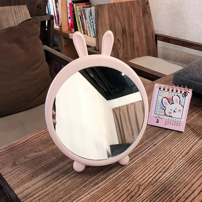 Kawaii chambre maquillage miroir Table filles petit rose