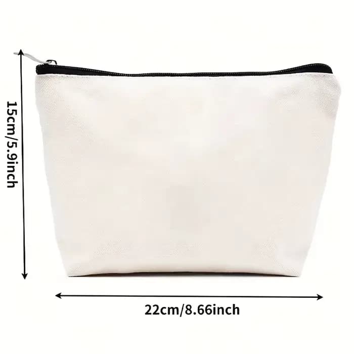 1 pièce Trousse de maquillage personnalisable DIY avec motif infirmière