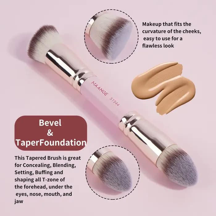 Ensemble de pinceaux de maquillage de base