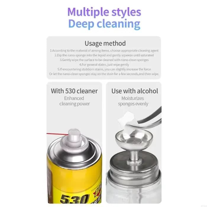 Ensemble d'outils maintenance d'appareil complet Nettoyage Sponge avec pinceau pour le téléphone H8WD