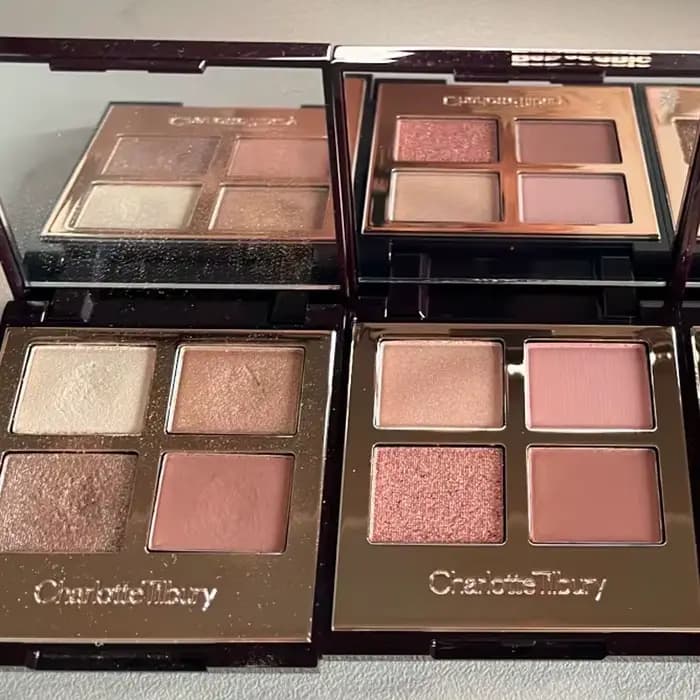 Nouvelle palette de fards à paupières quatre couleurs Charlotte Tilbury