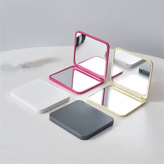 Miroir de Maquillage Pliable Double Face