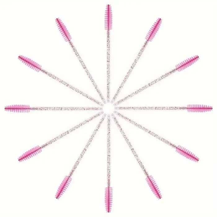Ensemble de 20 pinceaux pour cils et sourcils – Non résistant à l'eau