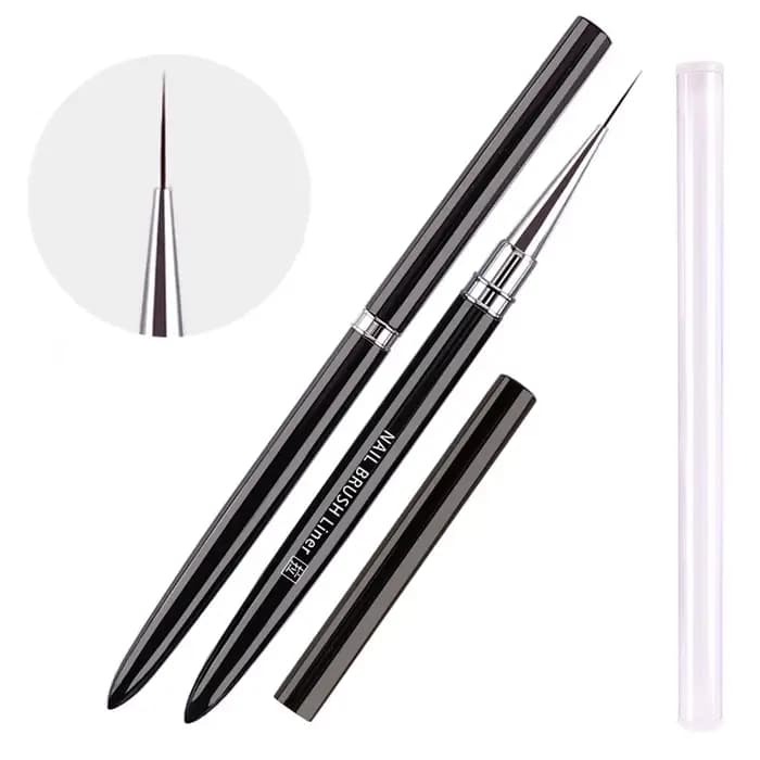 Pinceaux de précision pour nail art en acrylique