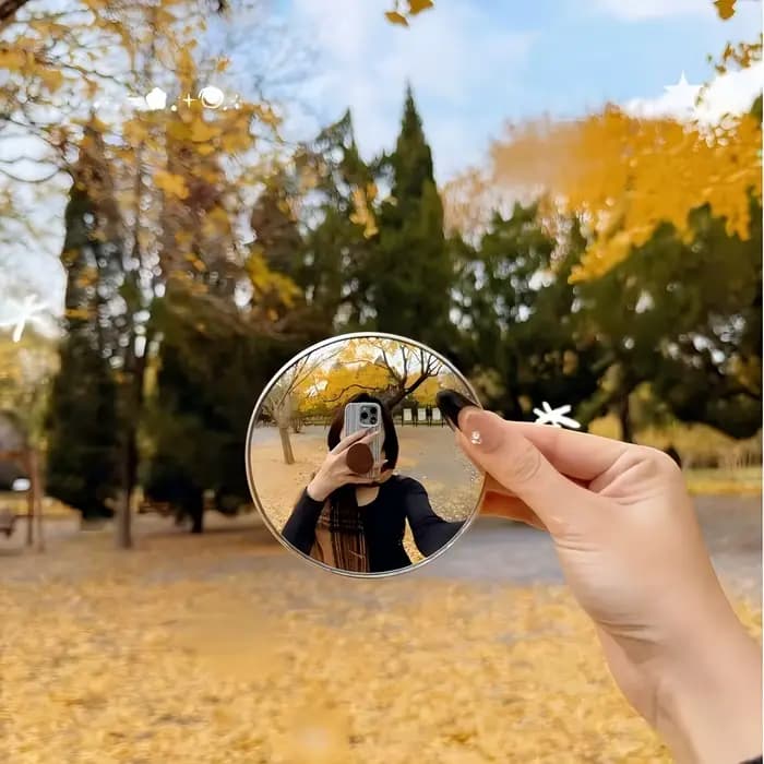 Miroir Rond Esthétique