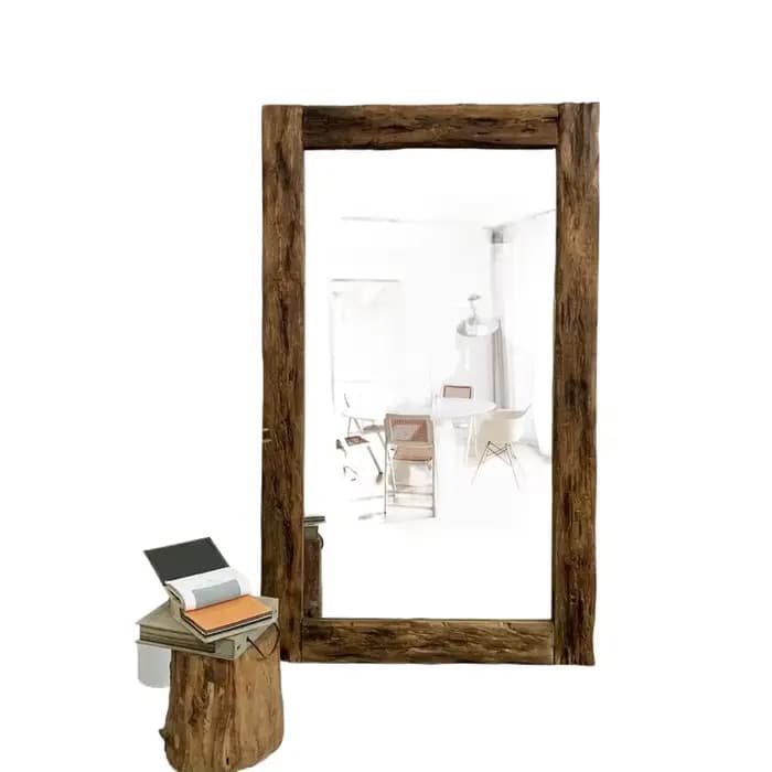 Miroir d'art de maquillage organisateur nordique Design moderne